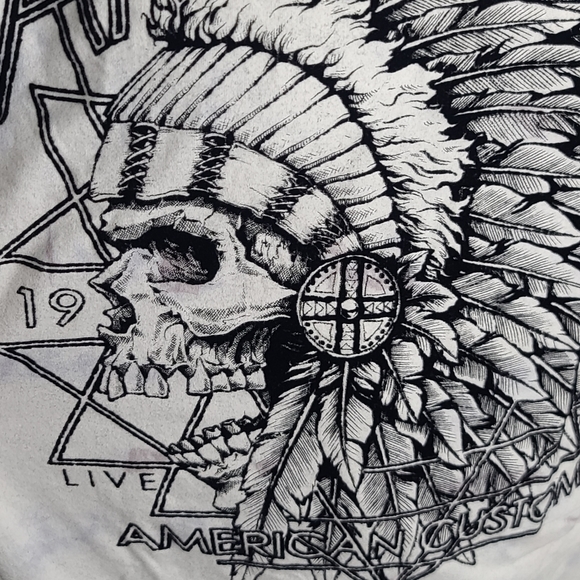 Affliction American Customs T-shirt. - Picture 7 of 9